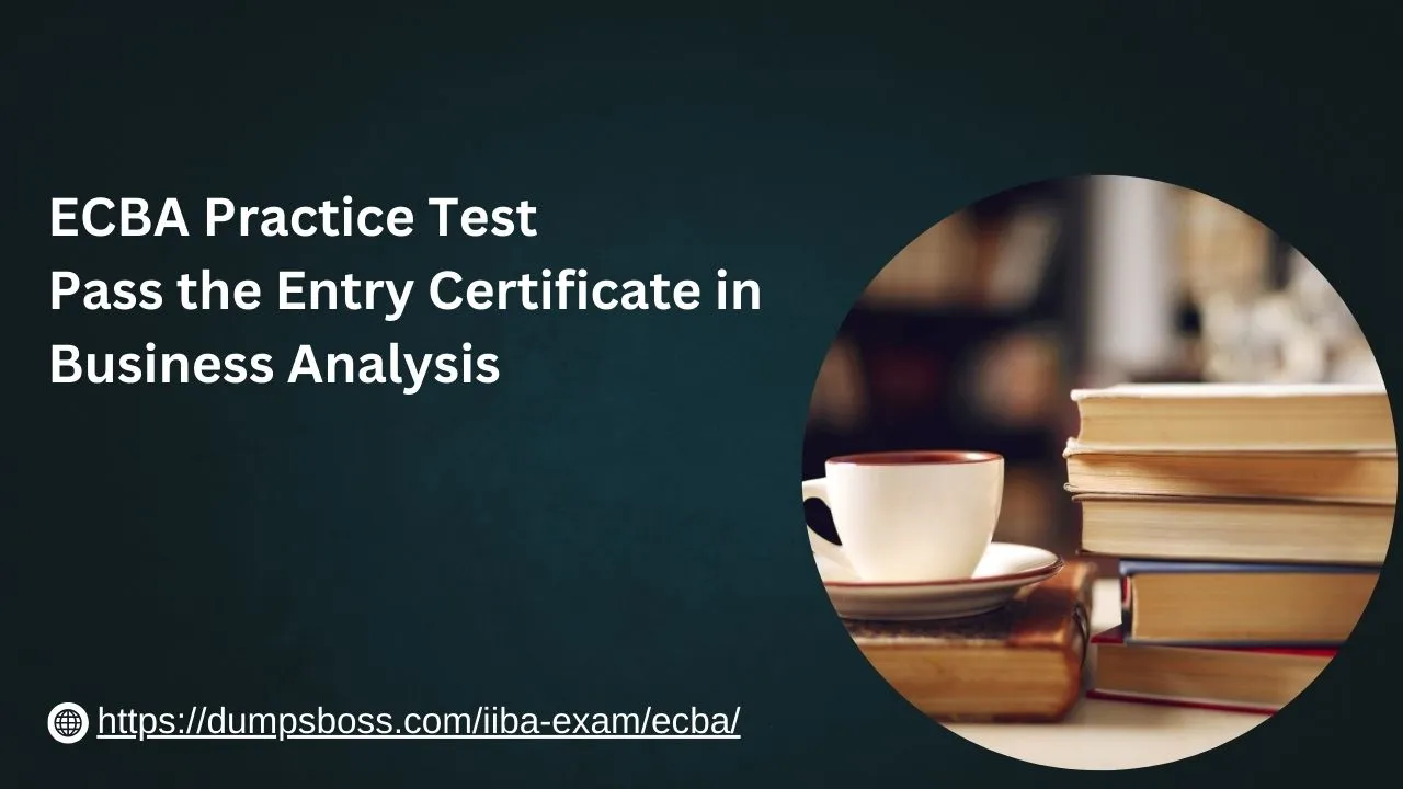 ECBA Practice Test: Pass the Entry Certificate in Business Analysis